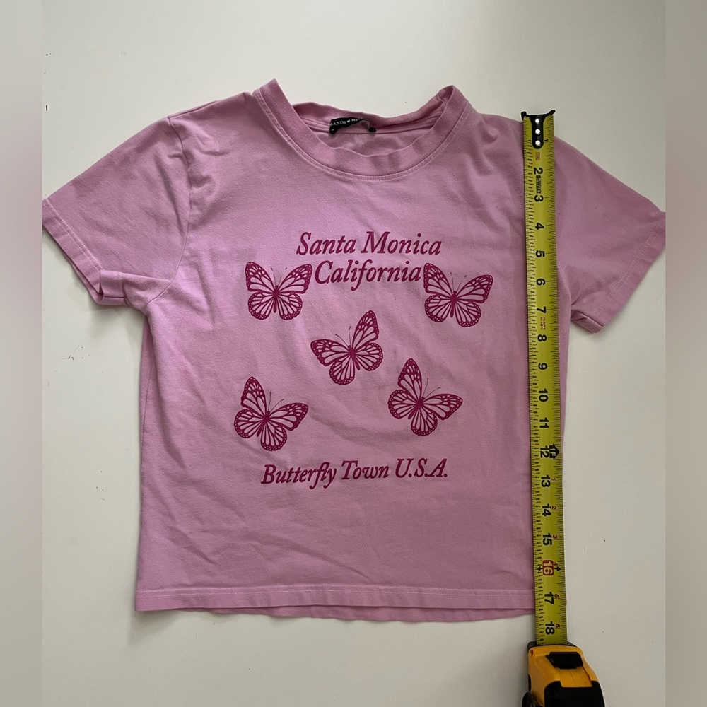 Brandy Melville Butterfly Tshirt
